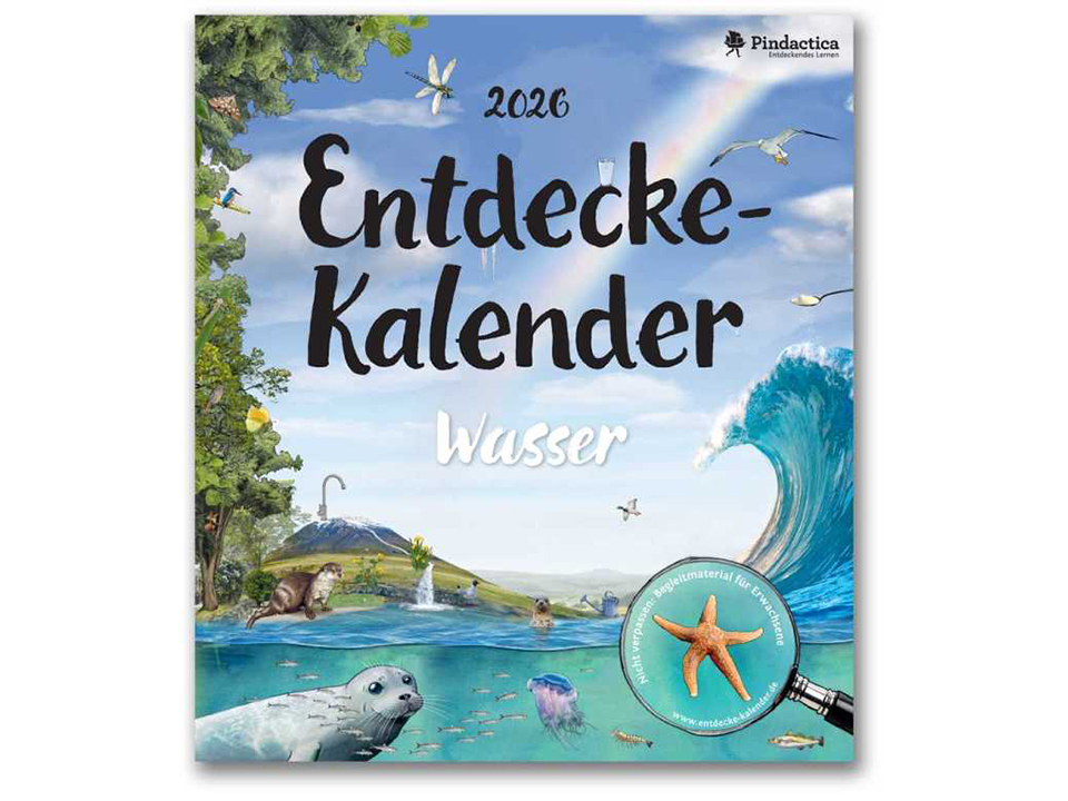 Titel des Entdecke-Kalender 2026