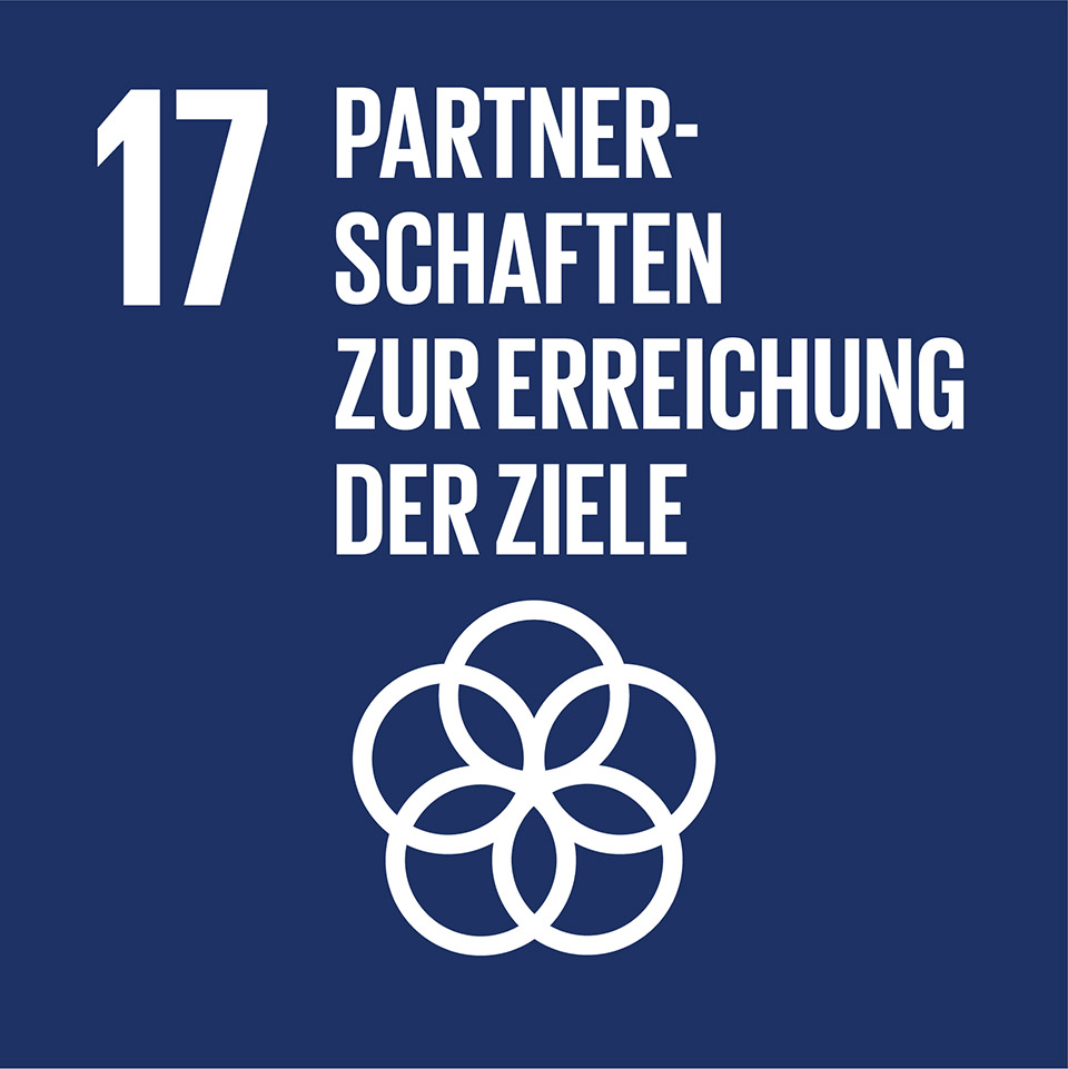 Logo SDG 17 - Partnerschaften
